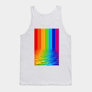 spectrum water reflection Tank Top